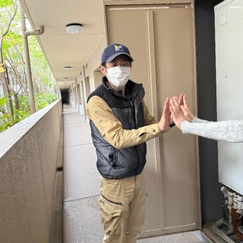 コロナエコキュートCTU-H3014AからコロナエコキュートCHP-S30AZ1-12｜エコキュート交換工事｜神奈川県横浜市鶴見区岸谷｜マンション｜イトーピア横浜鶴見ヒルズフォーレ