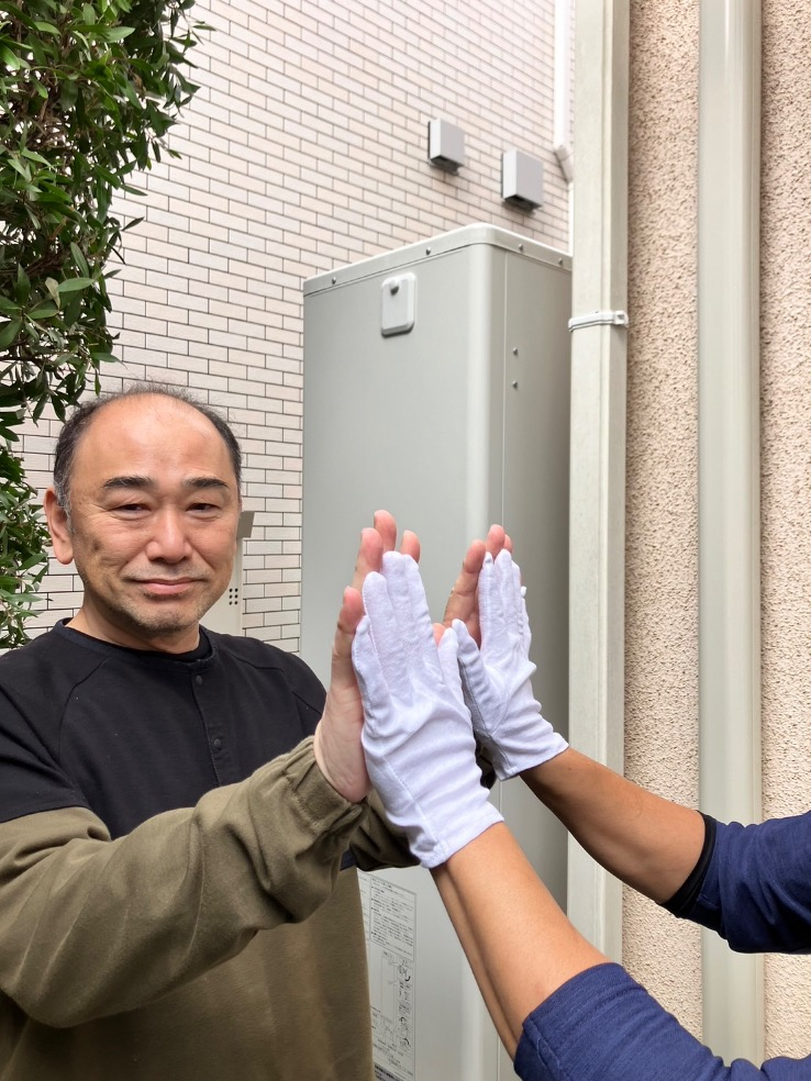 コロナエコキュートCTU-H3726A2からコロナエコキュートCHP-E372AZ1|エコキュート交換工事|東京都稲城市矢野口