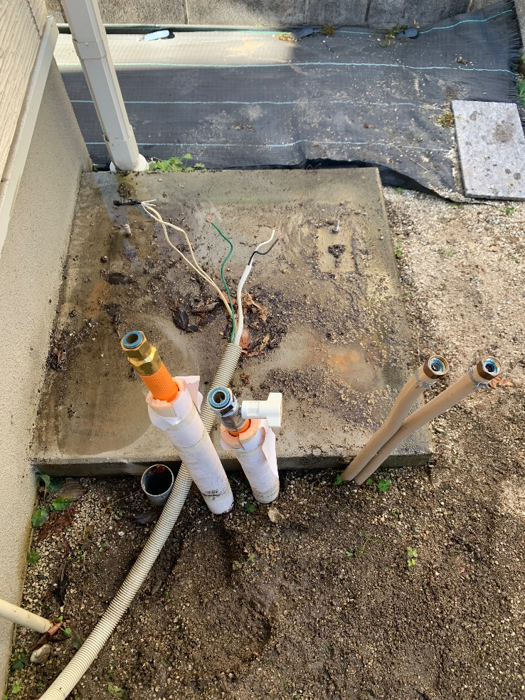 三菱エコキュートSRT-WT37から日立エコキュートBHP-FG37XU｜エコキュート交換工事｜茨城県日立市末広町｜