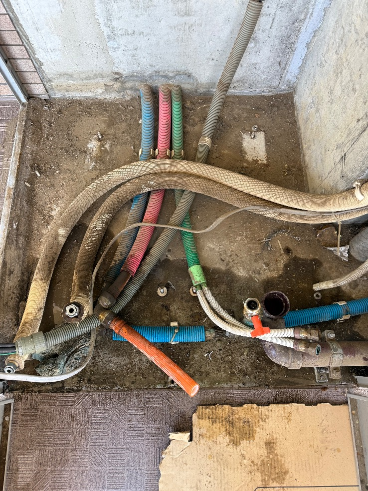 ダイキンエコキュートTU37GFVからダイキンエコキュートEQX37ZFV｜エコキュート交換工事｜埼玉県入間郡三芳町｜マンション｜ダイアパレスみずほ台