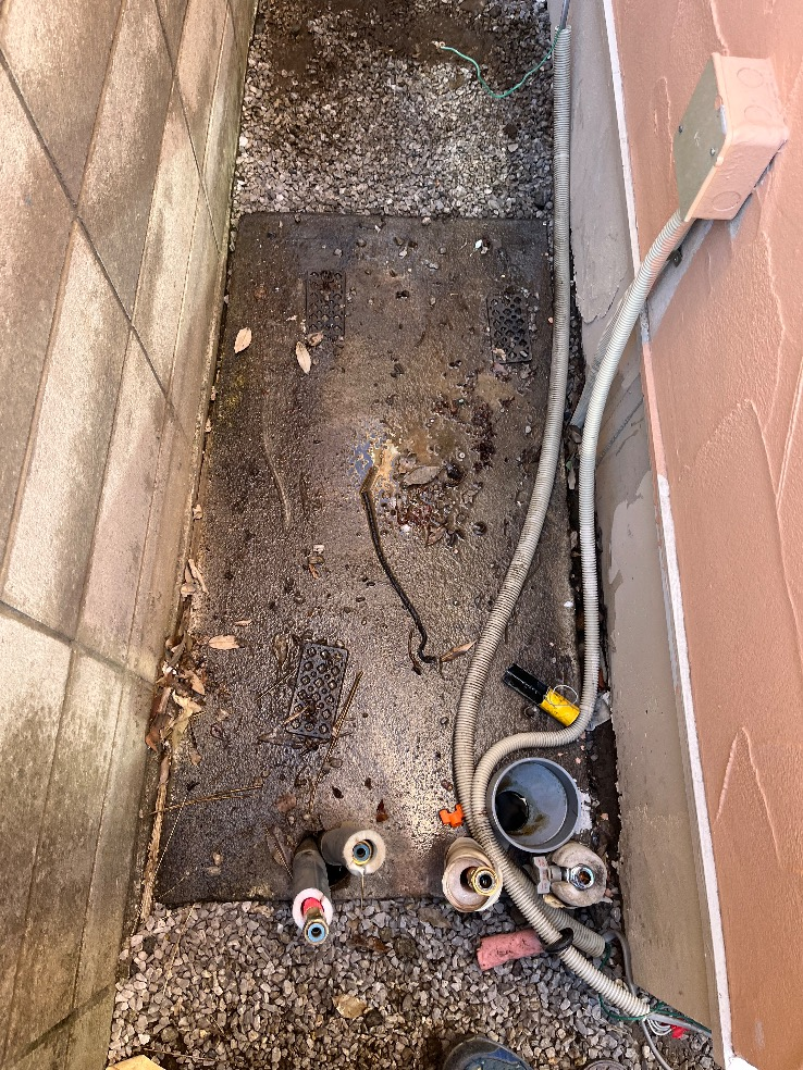 パナソニックエコキュートHE-46W3QAからパナソニックエコキュートHE-H46LQ｜エコキュート交換工事｜埼玉県朝霞市三原｜