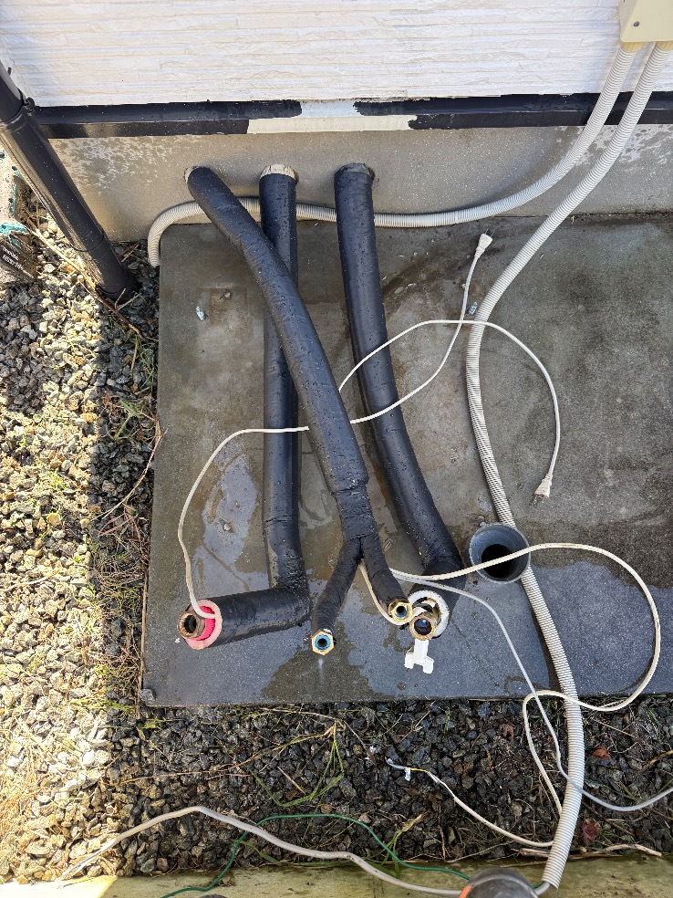 パナソニックエコキュートHE-460SGQから日立エコキュートBHP-FG46XU｜エコキュート交換工事｜福島県須賀川市森宿字白石坂