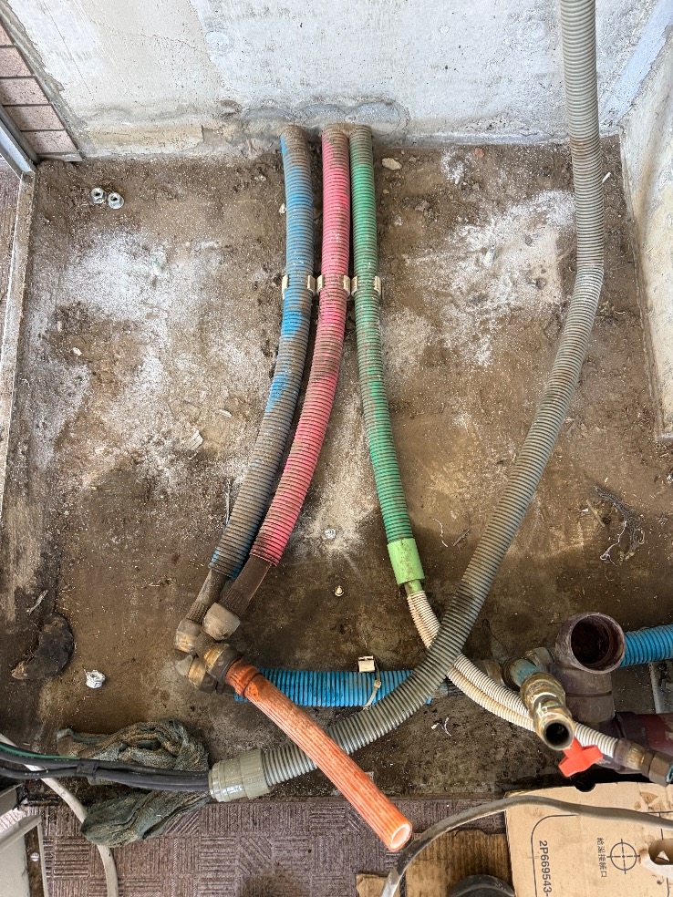 ダイキンエコキュートTU37GFVからダイキンエコキュートEQX37ZFV｜エコキュート交換工事｜埼玉県入間郡三芳町｜マンション｜ダイアパレスみずほ台