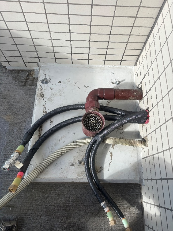 長府エコキュートEHP-3135GPXH-Sから三菱エコキュートSRT-W306D-2|エコキュート交換工事|埼玉県坂戸市関間|マンション|ファーストレジデンス若葉