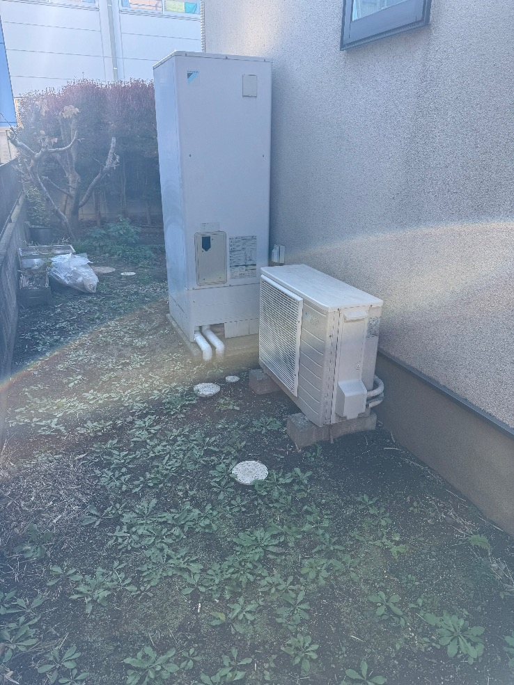 ダイキンエコキュートTUN37LFVからダイキンエコキュートEQX37ZFV|エコキュート交換工事|千葉県鎌ケ谷市東中沢|