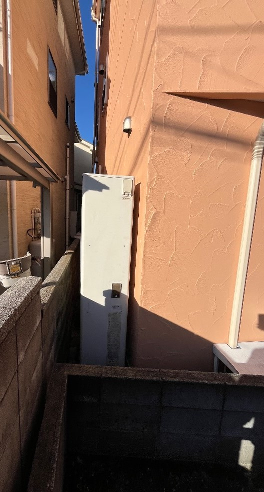 パナソニックエコキュートHE-46W3QAからパナソニックエコキュートHE-H46LQ｜エコキュート交換工事｜埼玉県朝霞市三原｜