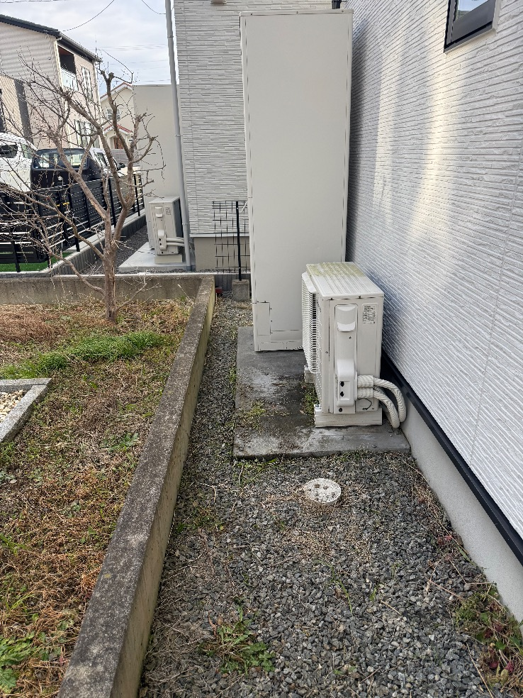 パナソニックエコキュートHE-460SGQから日立エコキュートBHP-FG46XU｜エコキュート交換工事｜福島県須賀川市森宿字白石坂