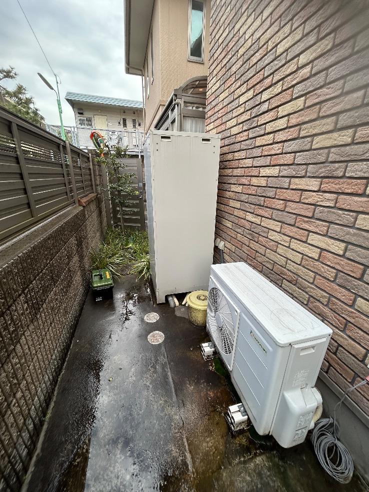 コロナエコキュートCTU-T461DA9からパナソニックエコキュートHE-S46LQS｜エコキュート交換工事｜東京都世田谷区上北沢｜