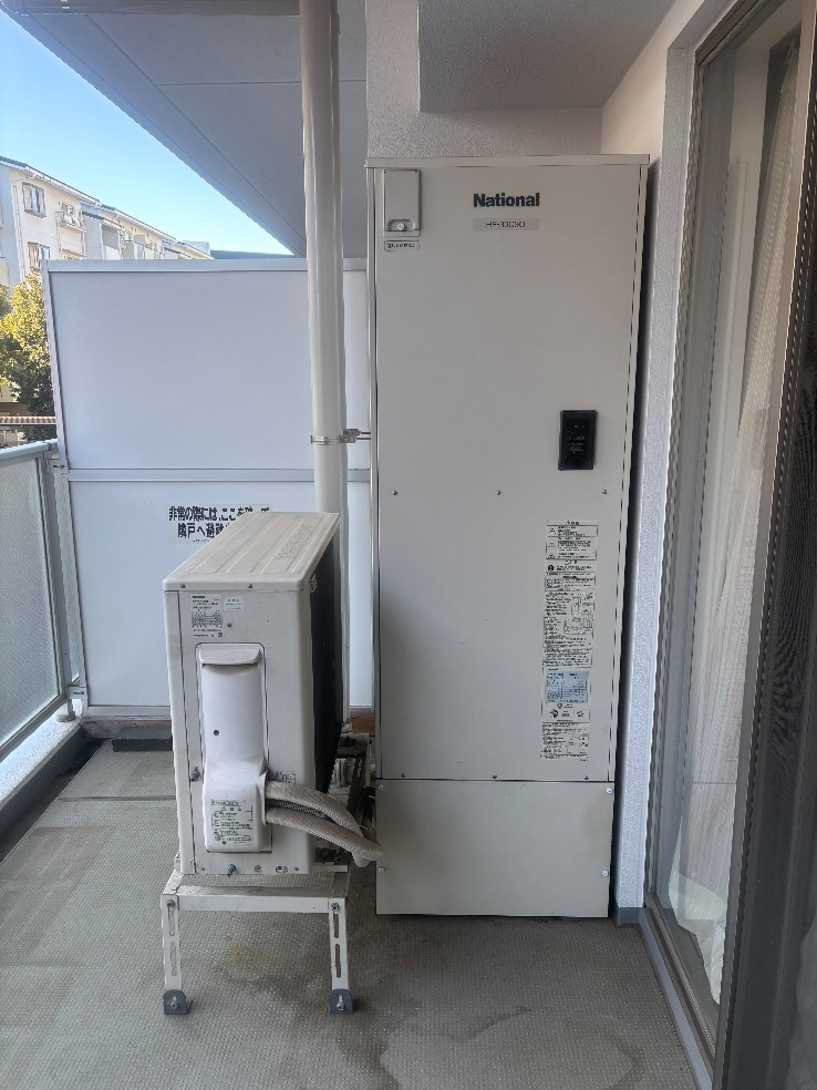 パナソニックエコキュートHE-30C3Qから三菱エコキュートSRT-S376｜エコキュート交換工事｜千葉県印西市小倉台｜マンション｜ブルーミングレジデンス千葉ニュータウン中央