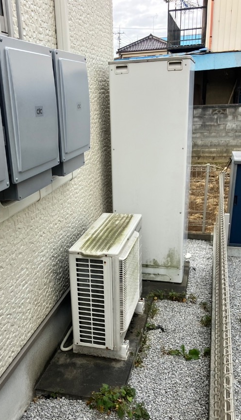 パナソニックエコキュートHE-370SDQからダイキンエコキュートEQA37ZFPV|エコキュート交換工事|埼玉県春日部市大沼|