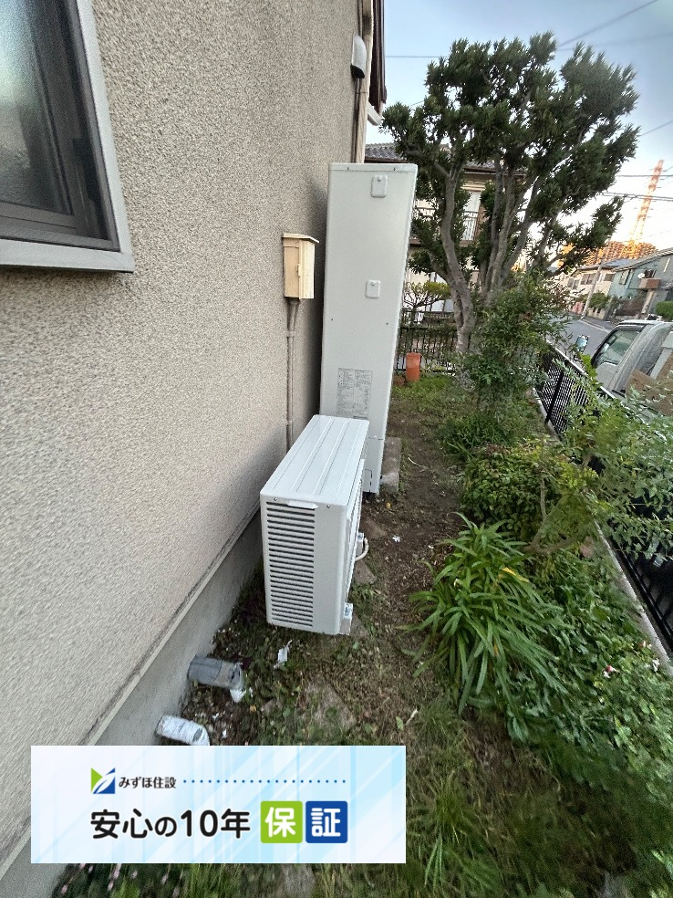 コロナエコキュートCTU-H302AからコロナエコキュートCHP-E372AZ1｜エコキュート交換工事｜千葉県千葉市中央区東千葉｜