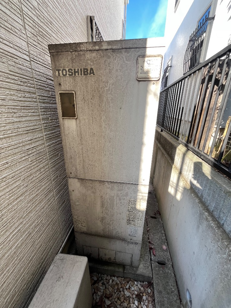 東芝エコキュートHPE-FB375CからダイキンエコキュートEQX37ZFV|エコキュート交換工事|横浜市鶴見区上の宮