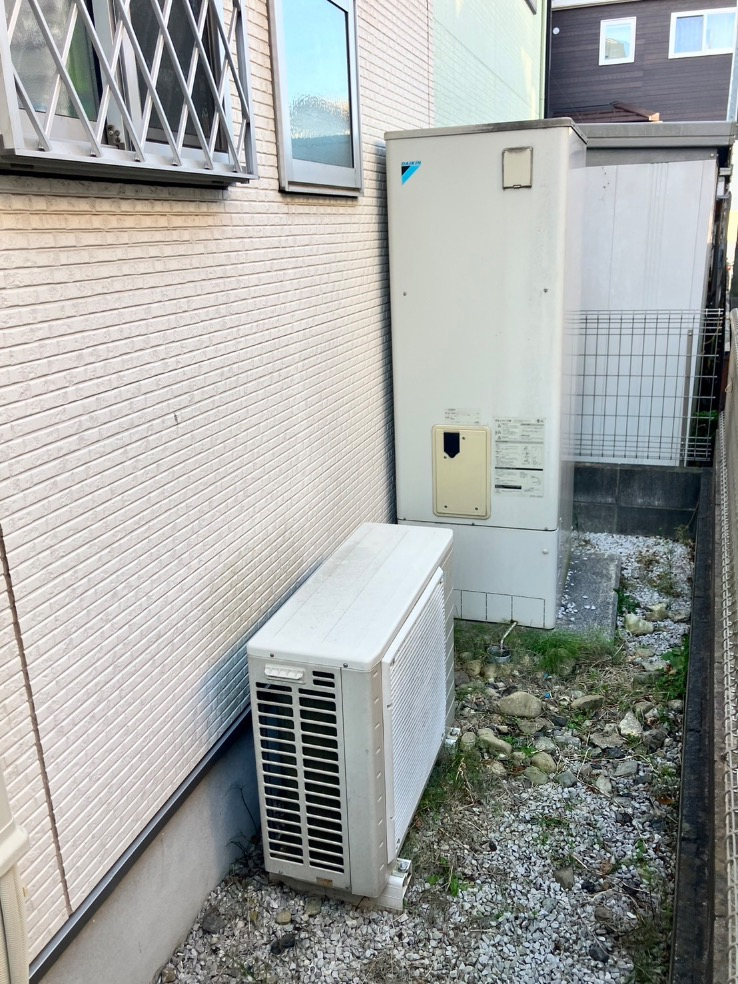 ダイキンエコキュートTU37NFVから日立エコキュートBHP-F37XD｜エコキュート交換工事｜東京都昭島市緑町