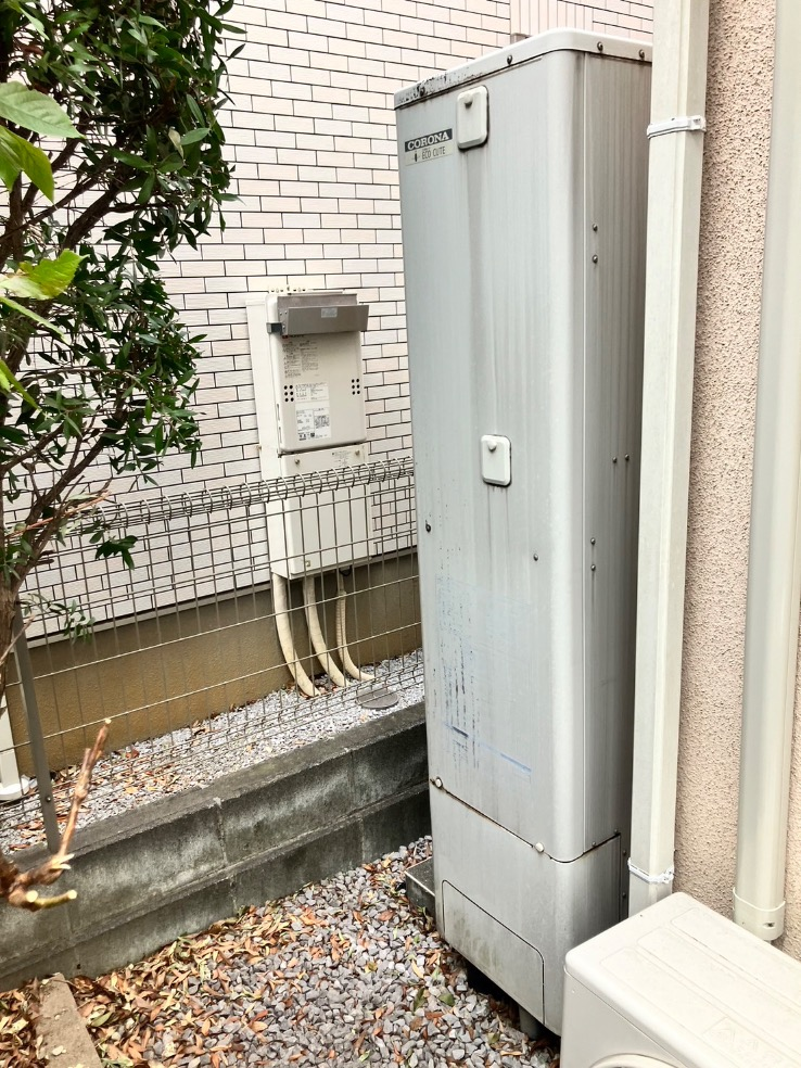 コロナエコキュートCTU-H3726A2からコロナエコキュートCHP-E372AZ1|エコキュート交換工事|東京都稲城市矢野口