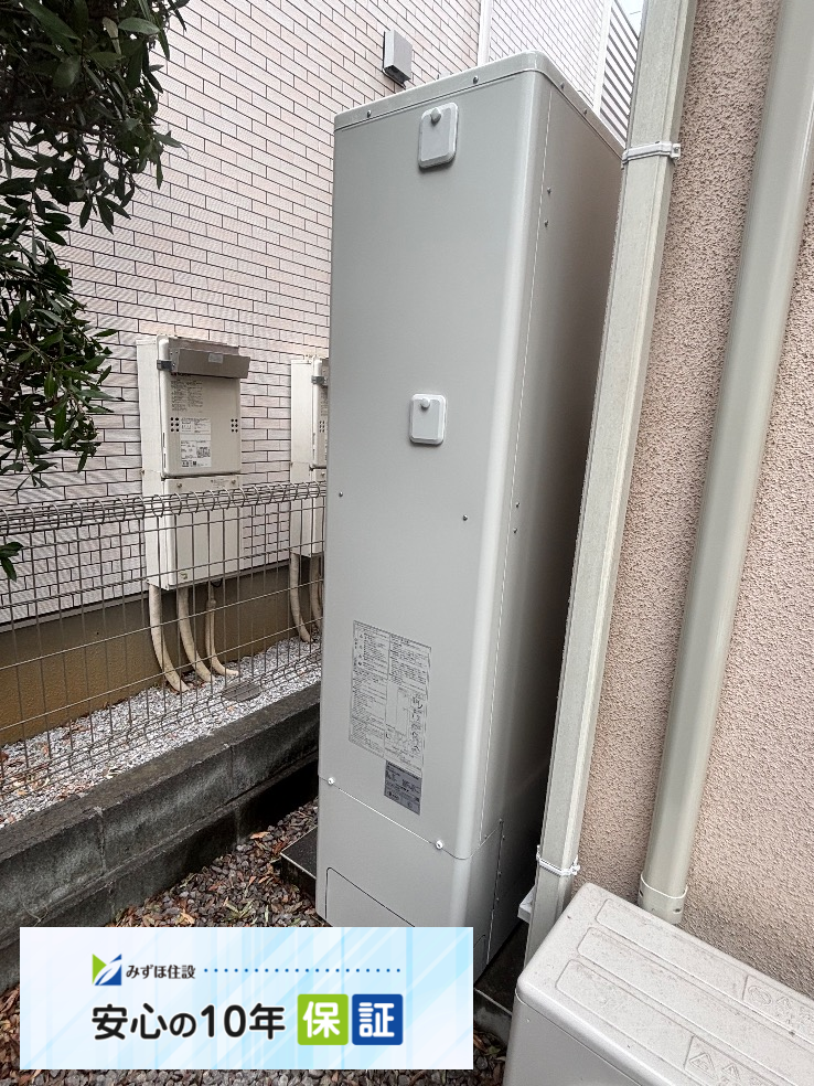 コロナエコキュートCTU-H3726A2からコロナエコキュートCHP-E372AZ1|エコキュート交換工事|東京都稲城市矢野口