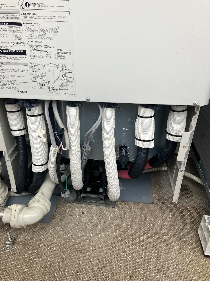 ダイキンエコキュートTU31JFCVからダイキンエコキュートEQA37YFV|エコキュート交換工事|千葉県松戸市和名ケ谷|マンション|ザ・レジデンス松戸