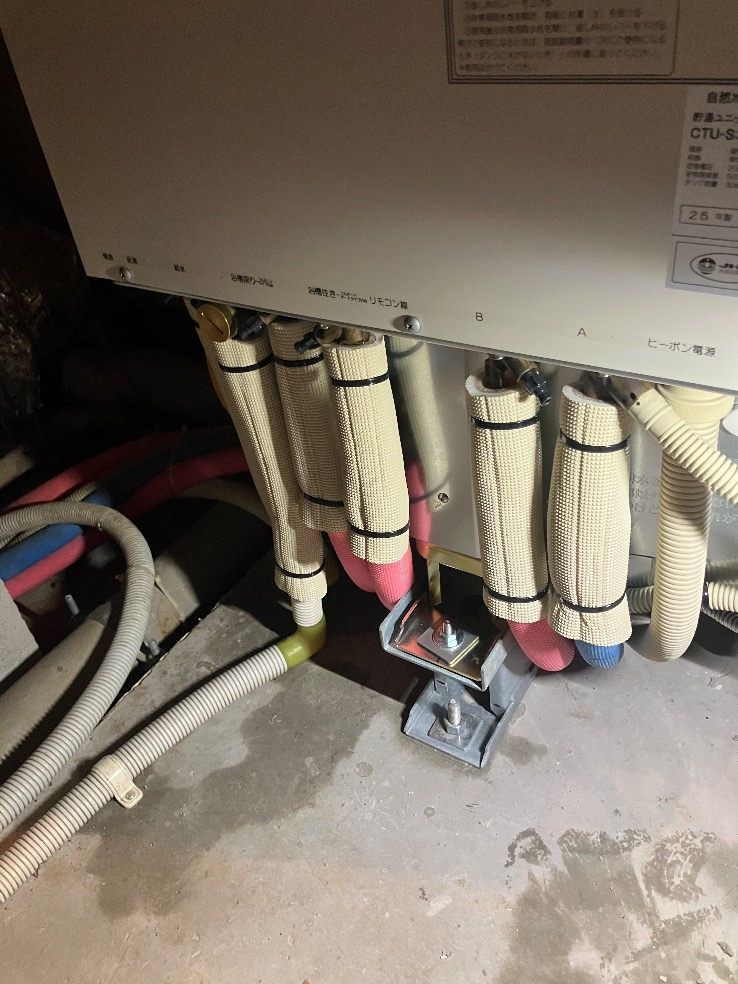 コロナエコキュートCTU-H3014AからコロナエコキュートCHP-S30AZ1-12|エコキュート交換工事|神奈川県川崎市中原区新丸子東|マンション|パークシティ武蔵小杉 ステーションフォレストタワー