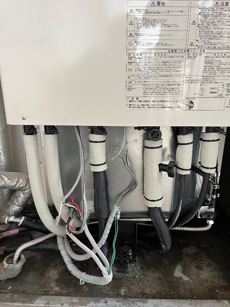 日立エコキュートBHP-TA370から日立エコキュートBHP-FG37WU｜エコキュート交換工事｜埼玉県岩槻区西町｜マンション｜ヒューマンスクエア岩槻プレミアムタワー