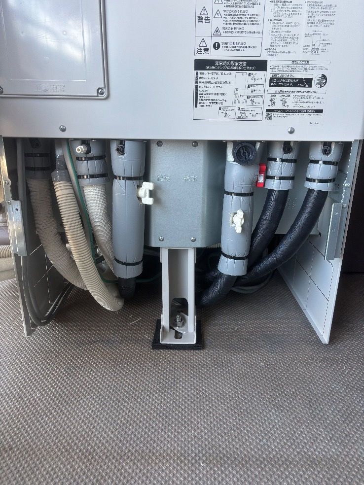 コロナエコキュートCTU-301DA7J-1から三菱エコキュートSRT-W306D-BS2|エコキュート交換工事|神奈川県川崎市川崎区中瀬|マンション|フォレシアム コンフォートタワー