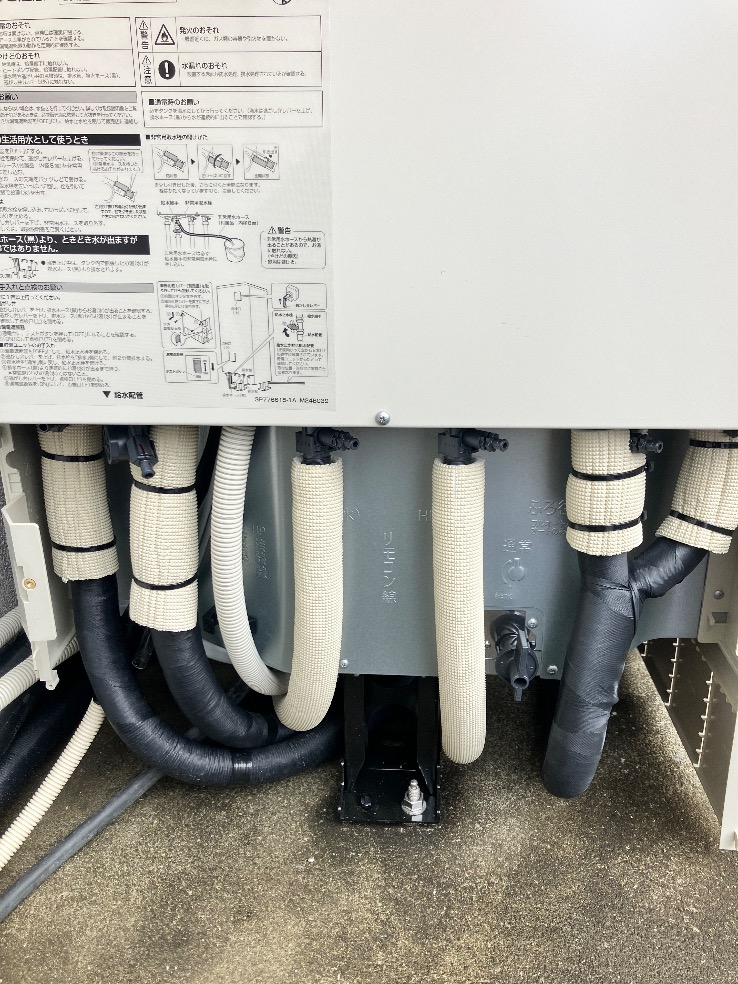 ノーリツガス給湯器GT-2450AWXからダイキンエコキュートEQX46ZFV｜エコキュート交換工事｜埼玉県川越市豊田本｜