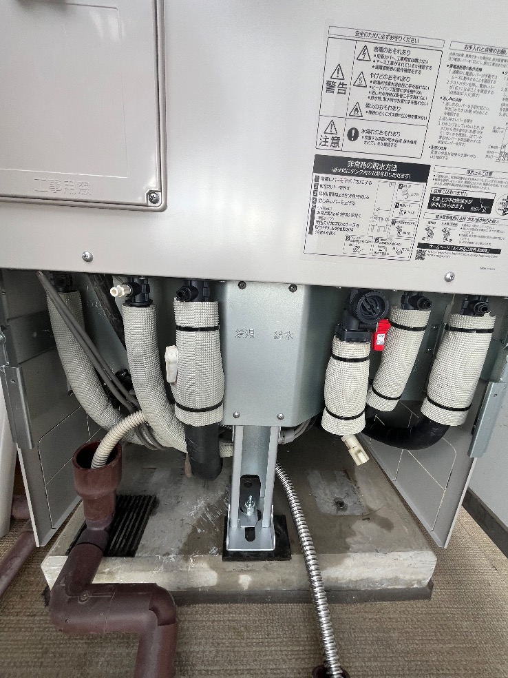 サンヨーエコキュートSHP-TC30Gから三菱エコキュートSRT-W306D-2｜エコキュート交換工事｜東京都杉並区上高井戸｜マンション｜シェルゼ杉並高井戸 