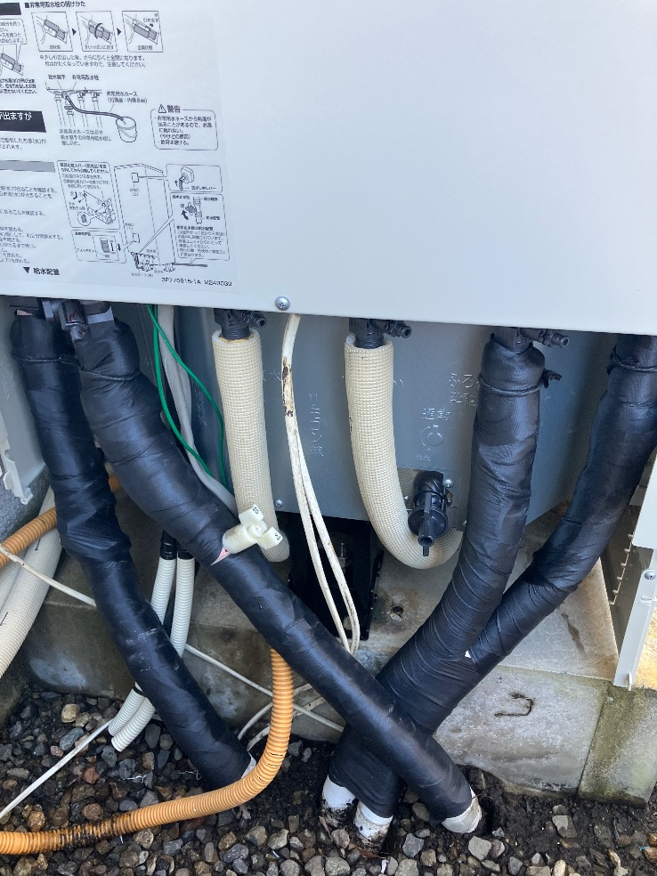 ダイキンエコキュートTU37GFCVからダイキンエコキュートEQX37ZFV｜エコキュート交換工事｜栃木県宇都宮市野沢町｜