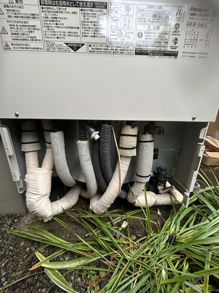 コロナエコキュートCTU-T461DA9からパナソニックエコキュートHE-S46LQS｜エコキュート交換工事｜東京都世田谷区上北沢｜