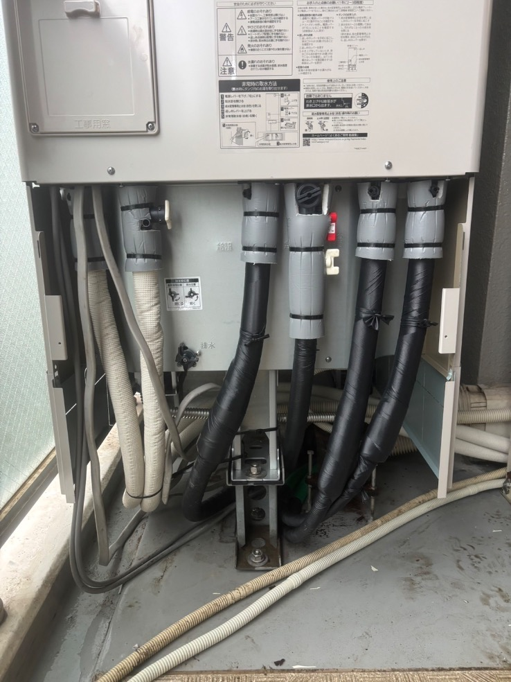 コロナエコキュートCTU-H3014AMから三菱エコキュートSRT-S376U｜エコキュート交換工事｜千葉県船橋市上山町｜マンション｜ザ・ガーデンプレミアムフロントレジデンス