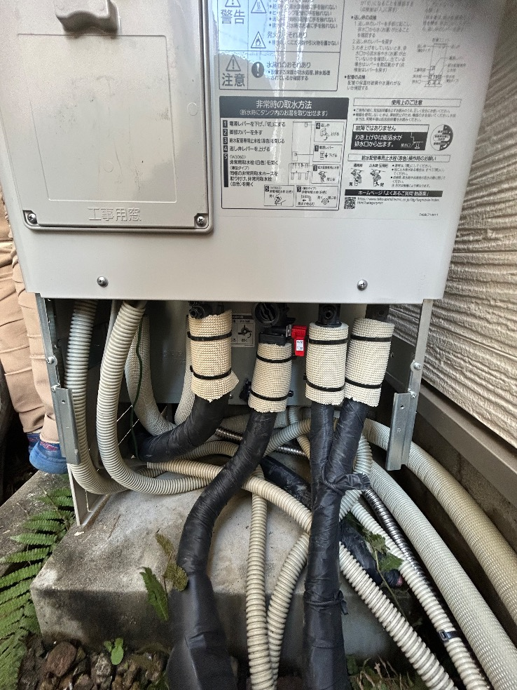 コロナエコキュートCTU-DH3028Aから三菱エコキュートSRT-S377UZ｜エコキュート交換工事｜東京都江戸川区西瑞江｜