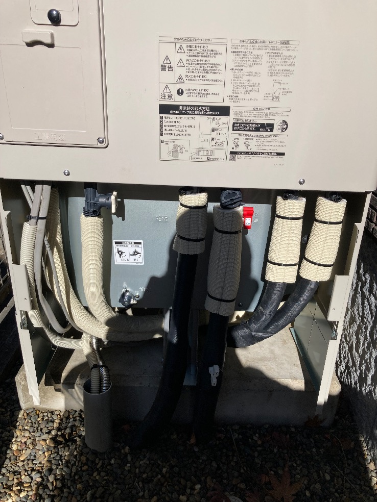 日立エコキュートBHP-TA372から三菱エコキュートSRT-S376｜エコキュート交換工事｜千葉県成田市はなのき台｜