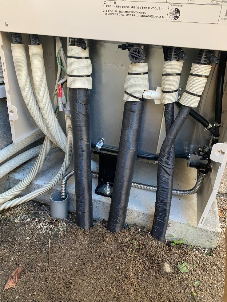 三菱エコキュートSRT-WT37から日立エコキュートBHP-FG37XU｜エコキュート交換工事｜茨城県日立市末広町｜
