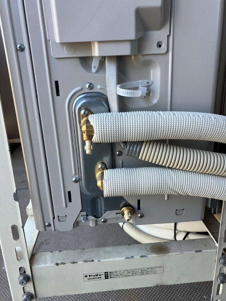 コロナエコキュートCTU-301DA7J-1から三菱エコキュートSRT-W306D-BS2|エコキュート交換工事|神奈川県川崎市川崎区中瀬|マンション|フォレシアム コンフォートタワー