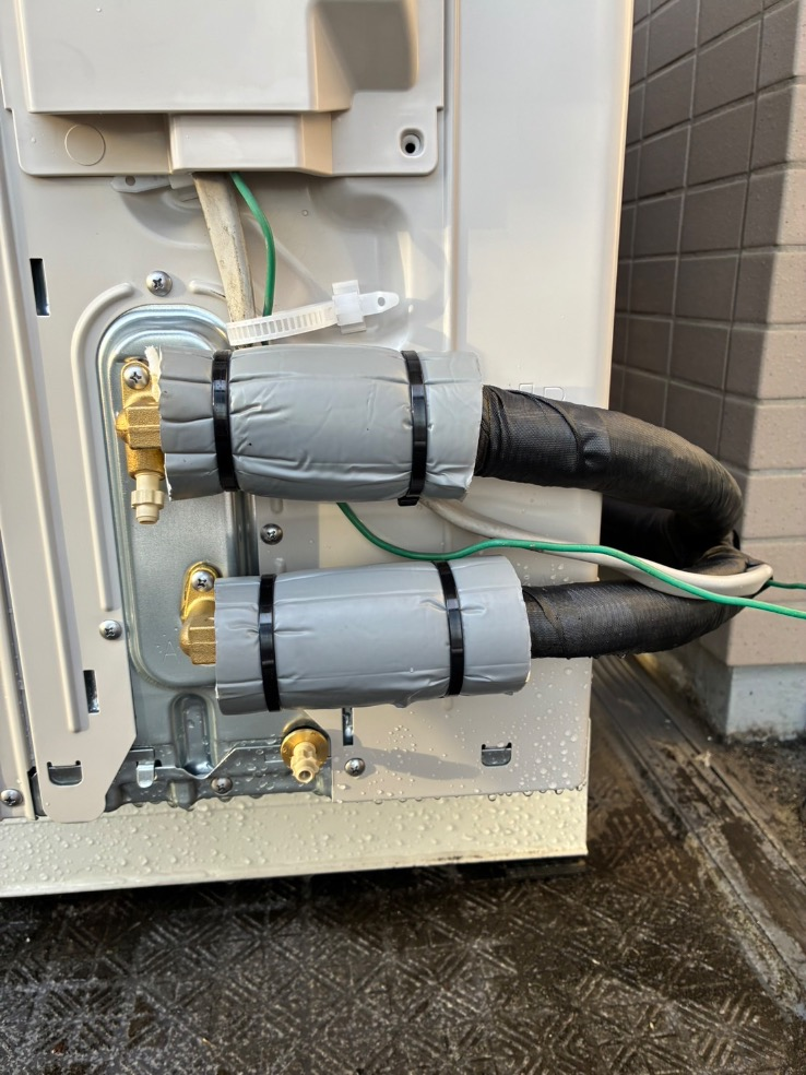 パナソニックエコキュートHE-D37AYMCから三菱エコキュートSRT-W306D-2｜エコキュート交換工事｜埼玉県三郷市中央｜マンション｜ザライオンズ三郷中央タワー