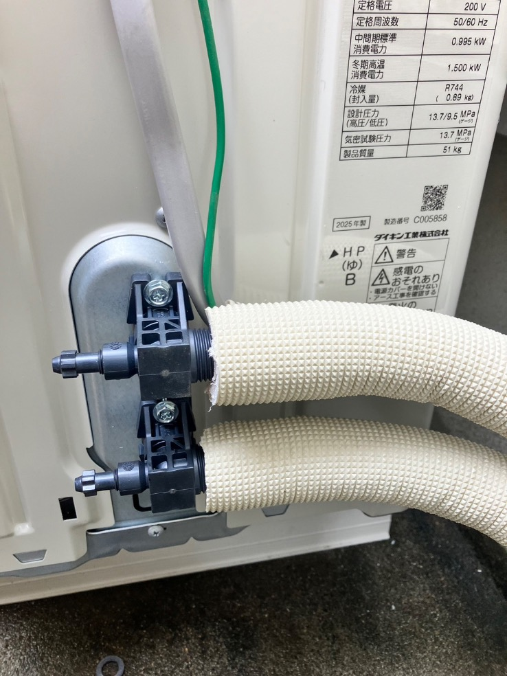 パナソニックエコキュートHE-370SDQからダイキンエコキュートEQA37ZFPV|エコキュート交換工事|埼玉県春日部市大沼|