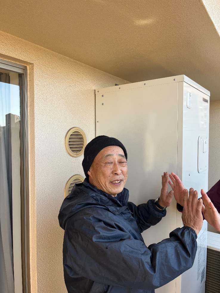 コロナエコキュートCTU-H3014AM-BLからコロナエコキュートCHP-S30AZ1-12|エコキュート交換工事|千葉県印西市原|マンション|レイディアントシティ印西牧の原アクアヴィラ