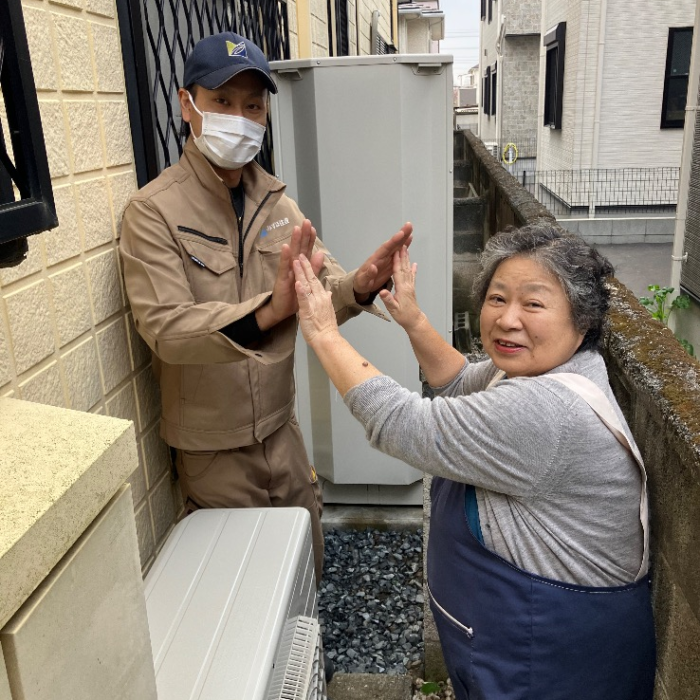 日立エコキュートBHP-TAD372から日立エコキュートBHP-F37XD｜エコキュート交換工事｜埼玉県さいたま市大宮区三橋｜