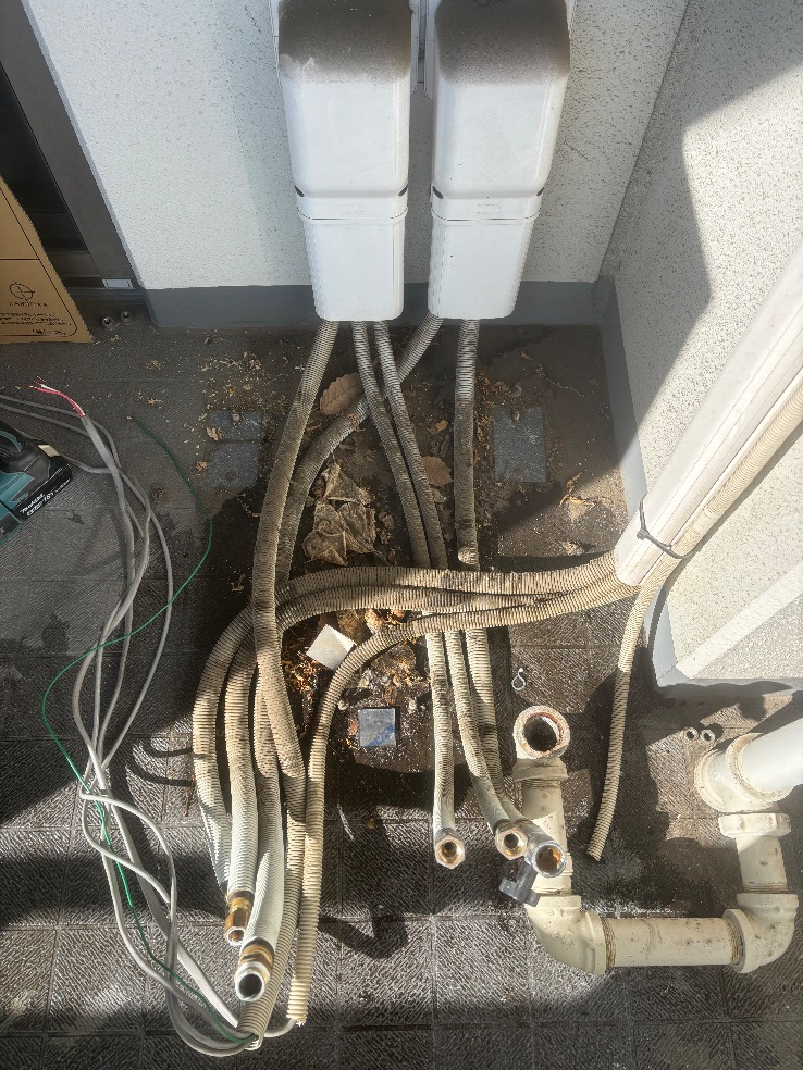 ダイキンエコキュートTU31GFCVからダイキンエコキュートEQX37ZFV｜エコキュート交換工事｜神奈川県相模原市中央区清新｜マンション｜レクセルガーデン相模原