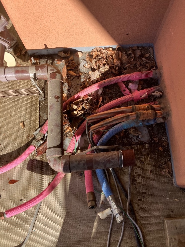 パナソニックエコキュートHE-30C3Qから三菱エコキュートSRT-W306D-2｜エコキュート交換工事｜千葉県柏市光ヶ丘団地｜マンション｜ブライエント柏光ヶ丘 