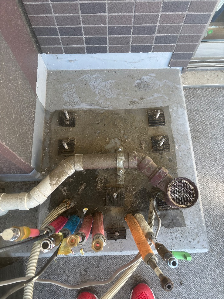 コロナエコキュートCTU-301DA7からコロナエコキュートCHP-S30AZ1-12｜エコキュート交換工事｜長野県長野市箱清水｜マンション｜シーズガーデン長野城山