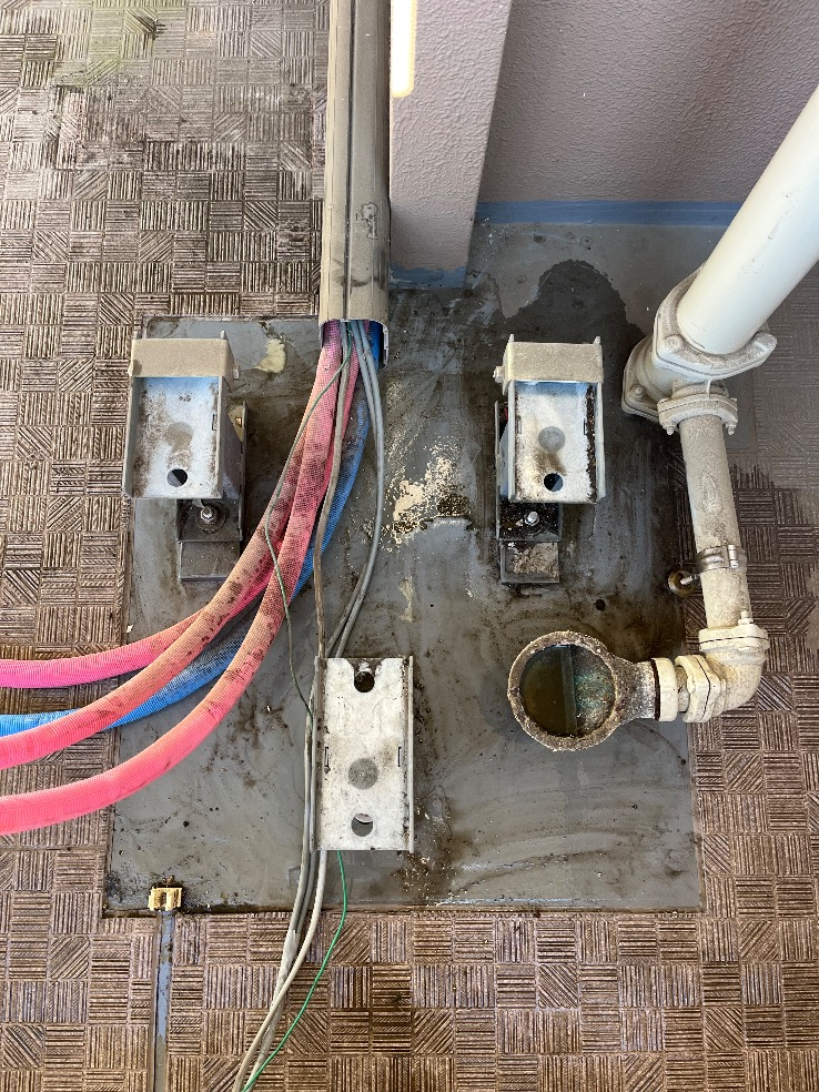 コロナエコキュートCTU-H3014AMからコロナエコキュートCHP-S30AZ1-12｜エコキュート交換工事｜千葉県我孫子市我孫子｜マンション｜アクア・レジデンス