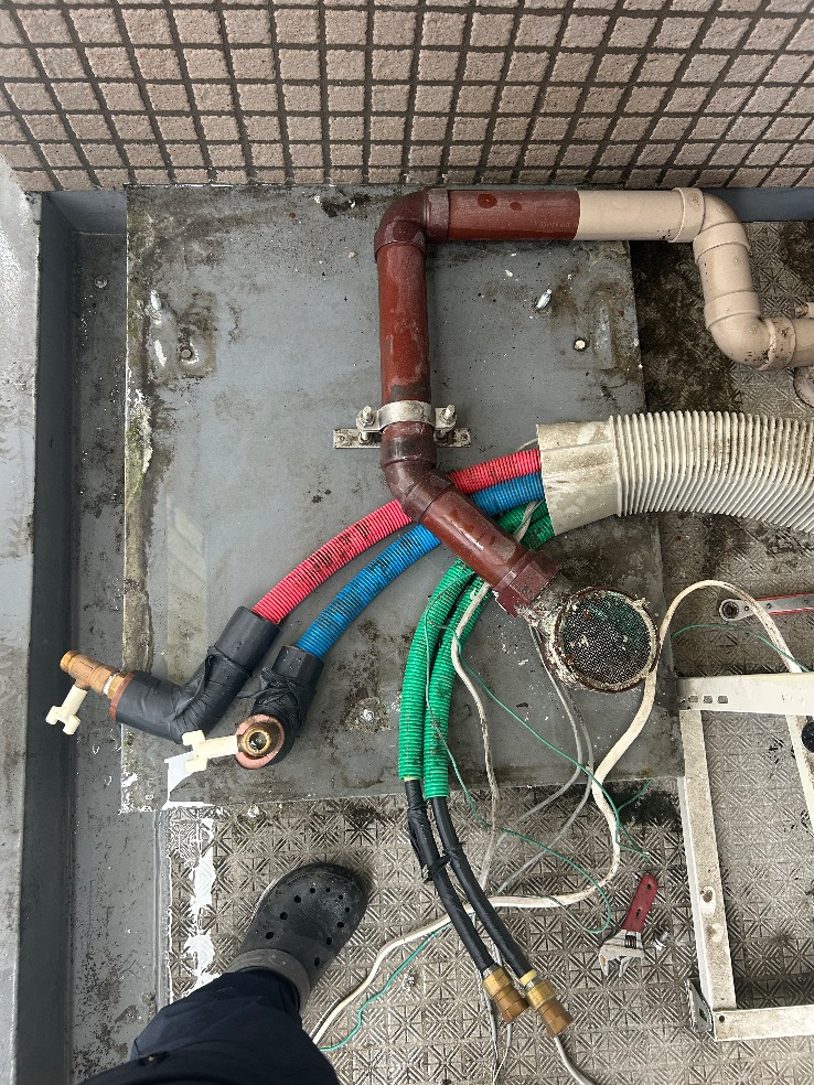 日立エコキュートBHP-TD373から三菱エコキュートSRT-S377｜エコキュート交換工事｜神奈川県横浜市港北区綱島西｜マンション｜グレーシア緑園都市ガーデンプレミア