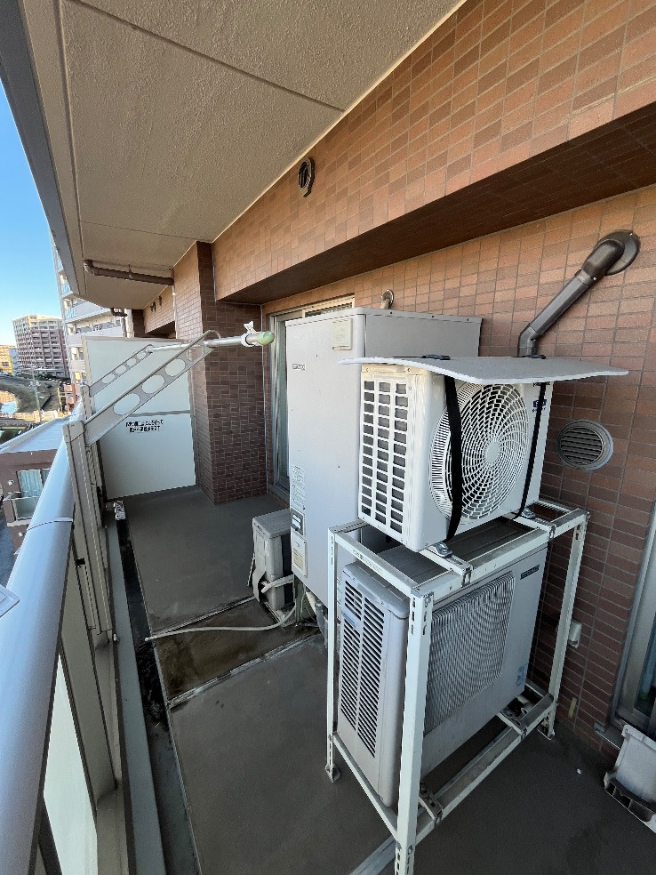 三菱エコキュートSRT-HPT37W2から三菱エコキュートSRT-S377｜エコキュート交換工事｜埼玉県川口市末広｜マンション｜ミオカステーロ川口