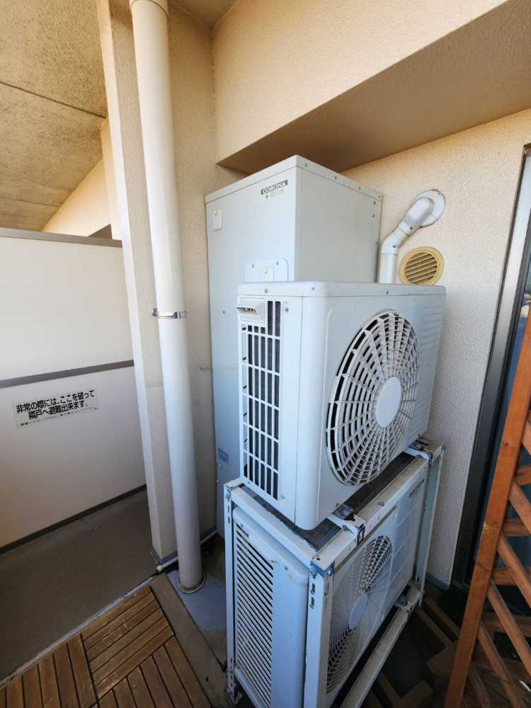 コロナエコキュートCTU-H3014AM-BLからコロナエコキュートCHP-S30AZ1-12｜エコキュート交換工事｜千葉県印西市原｜マンション｜レイディアントシティ印西牧の原