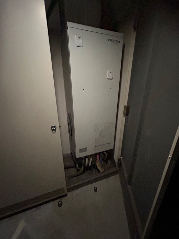 コロナエコキュートCTU-H3014AからコロナエコキュートCHP-S30A1Z-12｜エコキュート交換工事｜埼玉県川口市飯塚｜マンション｜ドリームタワーキュアレジデンス