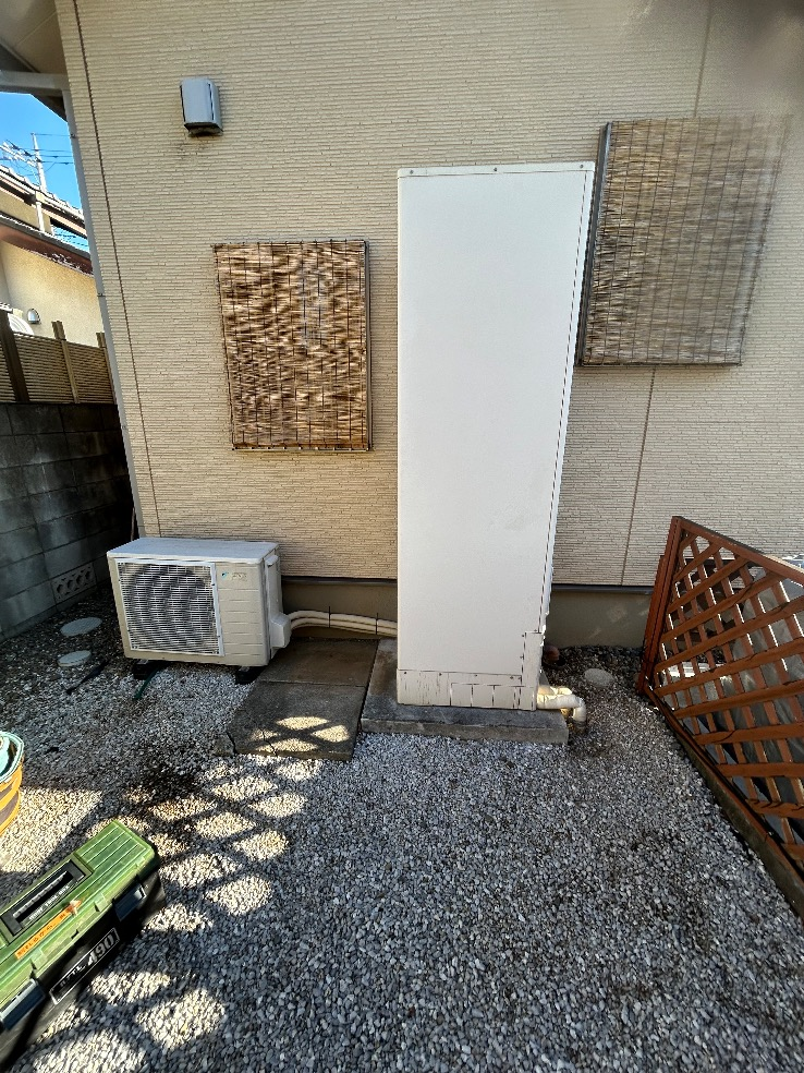 ダイキンエコキュートTU37LFCVからダイキンエコキュートEQX37ZFV｜エコキュート交換工事｜埼玉県狭山市水野｜