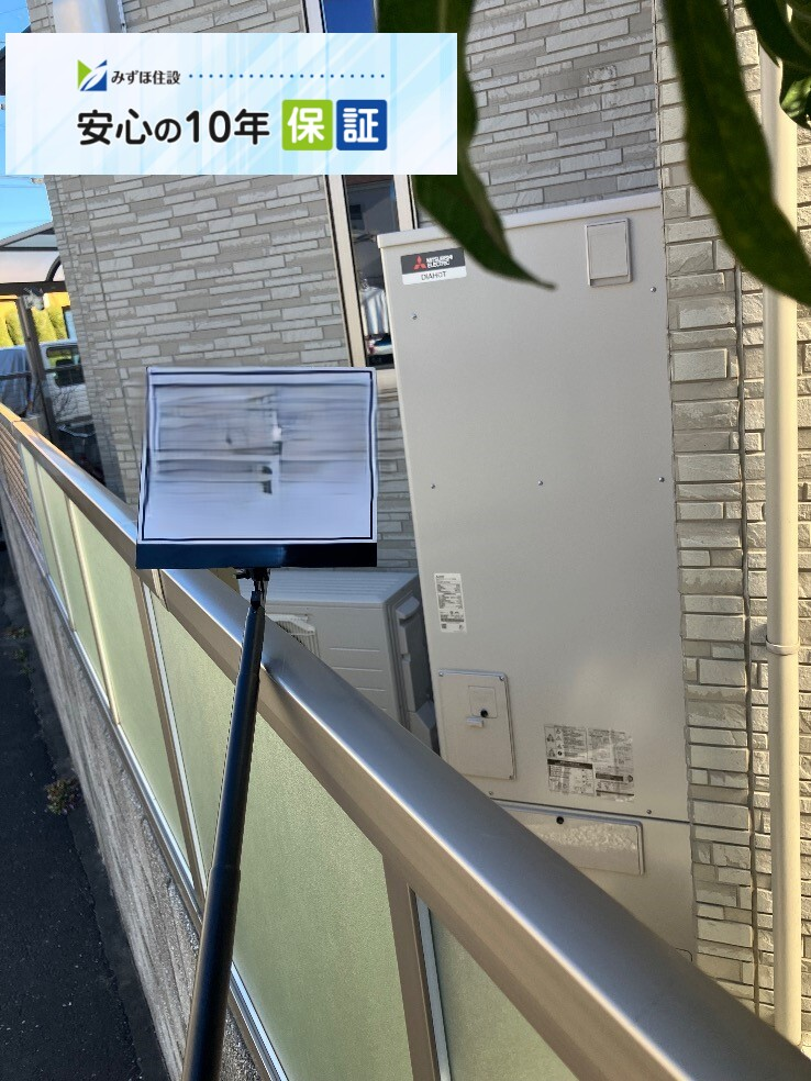 長府エコキュートEHP-3734GPXHから三菱エコキュートSRT-S376U｜エコキュート交換工事｜埼玉県所沢市久米｜