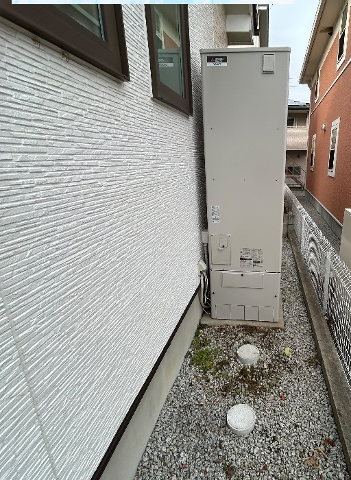 三菱エコキュートSRT-HPT37W5から三菱エコキュートSRT-S467｜エコキュート交換工事｜福島県郡山市八山田西｜