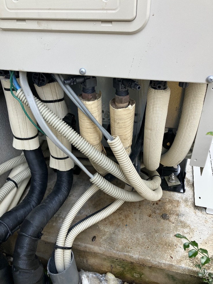 日立エコキュートBHP-TAS37LからダイキンエコキュートEQA37ZFTV｜エコキュート交換工事｜埼玉県春日部市大沼｜