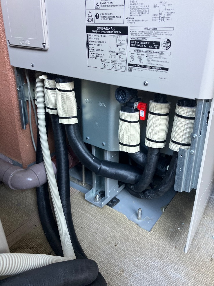 パナソニックエコキュートHE-30C3Qから三菱エコキュートSRT-W306D-2｜エコキュート交換工事｜千葉県柏市光ヶ丘団地｜マンション｜ブライエント柏光ヶ丘 