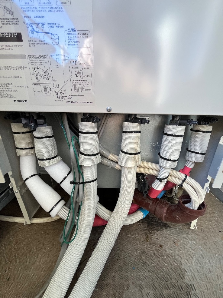 ダイキンエコキュートTU37GFVからダイキンエコキュートEQX37ZFV｜エコキュート交換工事｜埼玉県さいたま市南区内谷｜マンション｜ゼファー武蔵浦和グランリブス